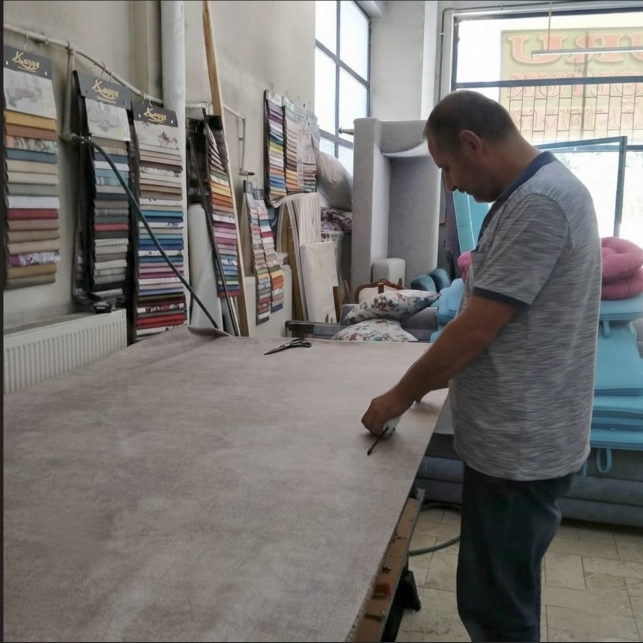Cumaali Duru - Afyon Koltuk Döşeme Ustası